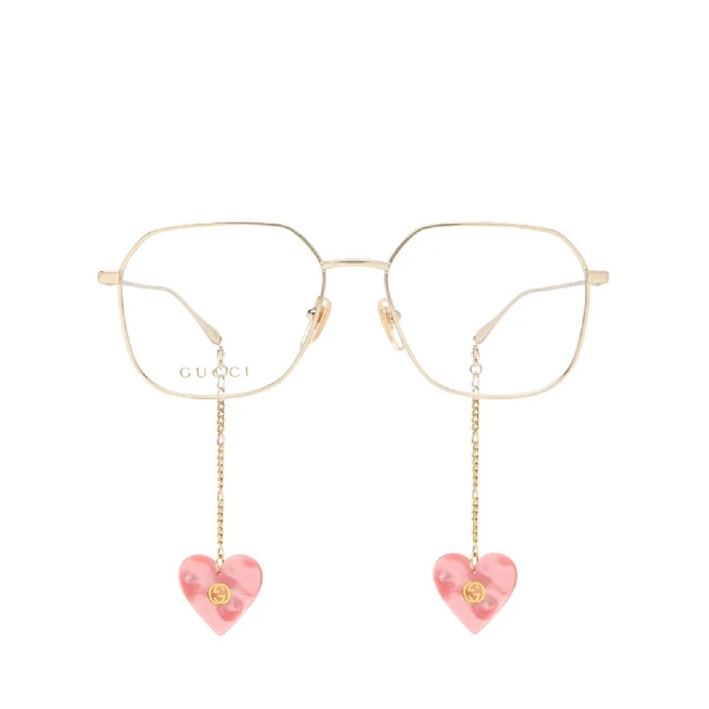 Gucci Square Frame Charm Glasses